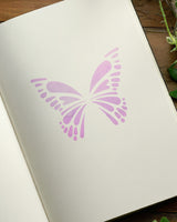 Fairy Wings - A - Stencil - 150mm x 150mm