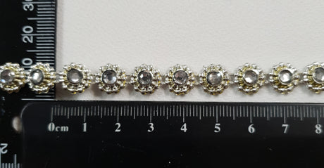 Vintage Faux Rhinestone Trim - 2 Meters