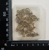 French Horn Charms - Set of 10