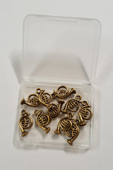 French Horn Charms - Set of 10
