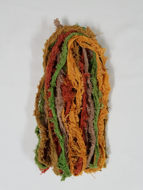 Cotton Frizz Ribbon - Autumn Harvest - 10m Pack