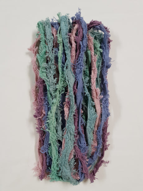 Cotton Frizz Ribbon - Opal Rainbow - 10m Pack