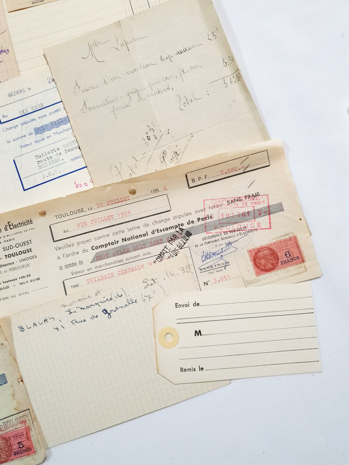 Authentic Vintage/Antique Document Pack - GA