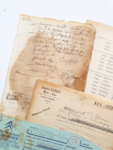 Authentic Vintage/Antique Document Pack - GB