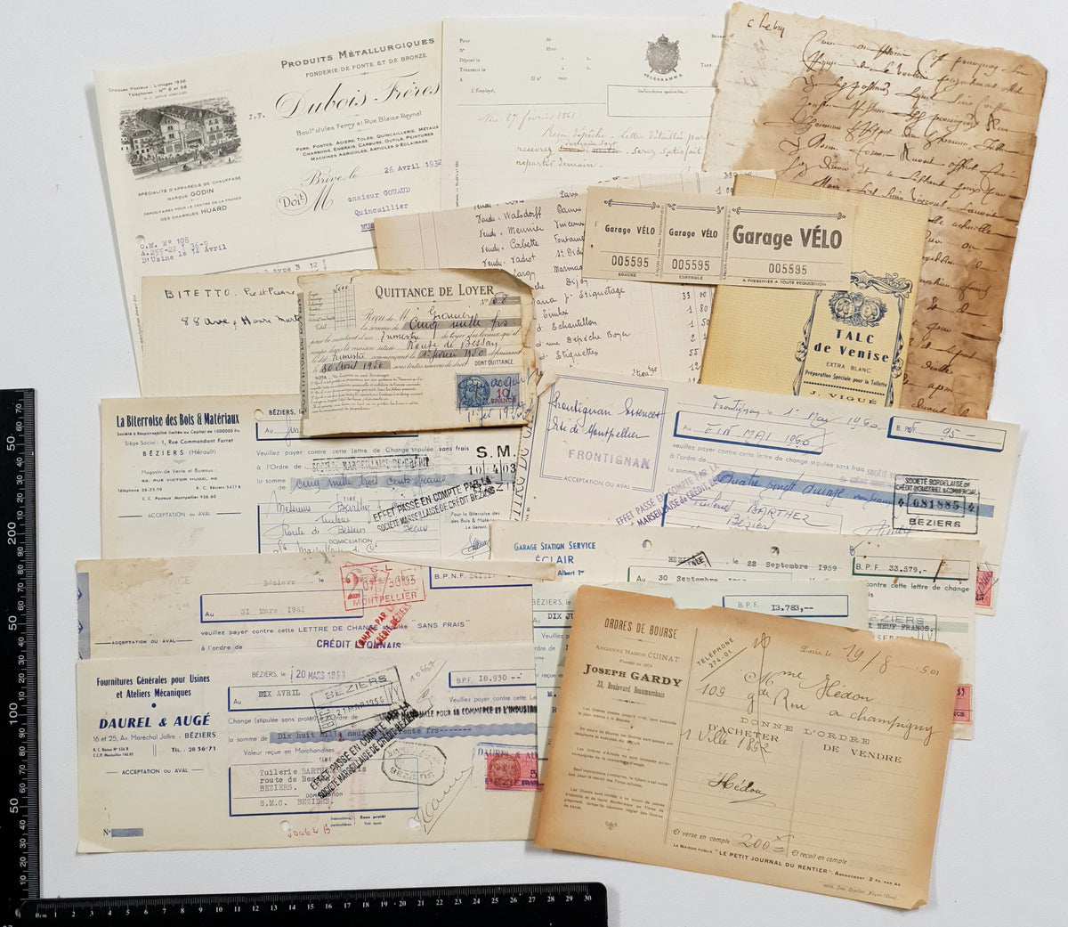 Authentic Vintage/Antique Document Pack - GC