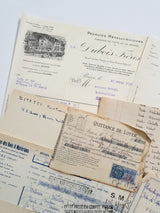 Authentic Vintage/Antique Document Pack - GC