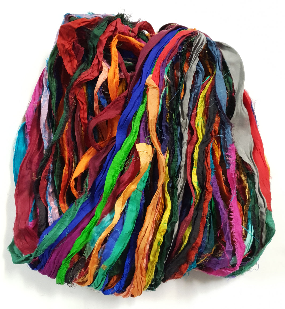 Reclaimed Sari Ribbon Hank - Unique - GG