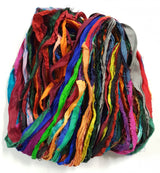 Reclaimed Sari Ribbon Hank - Unique - GG