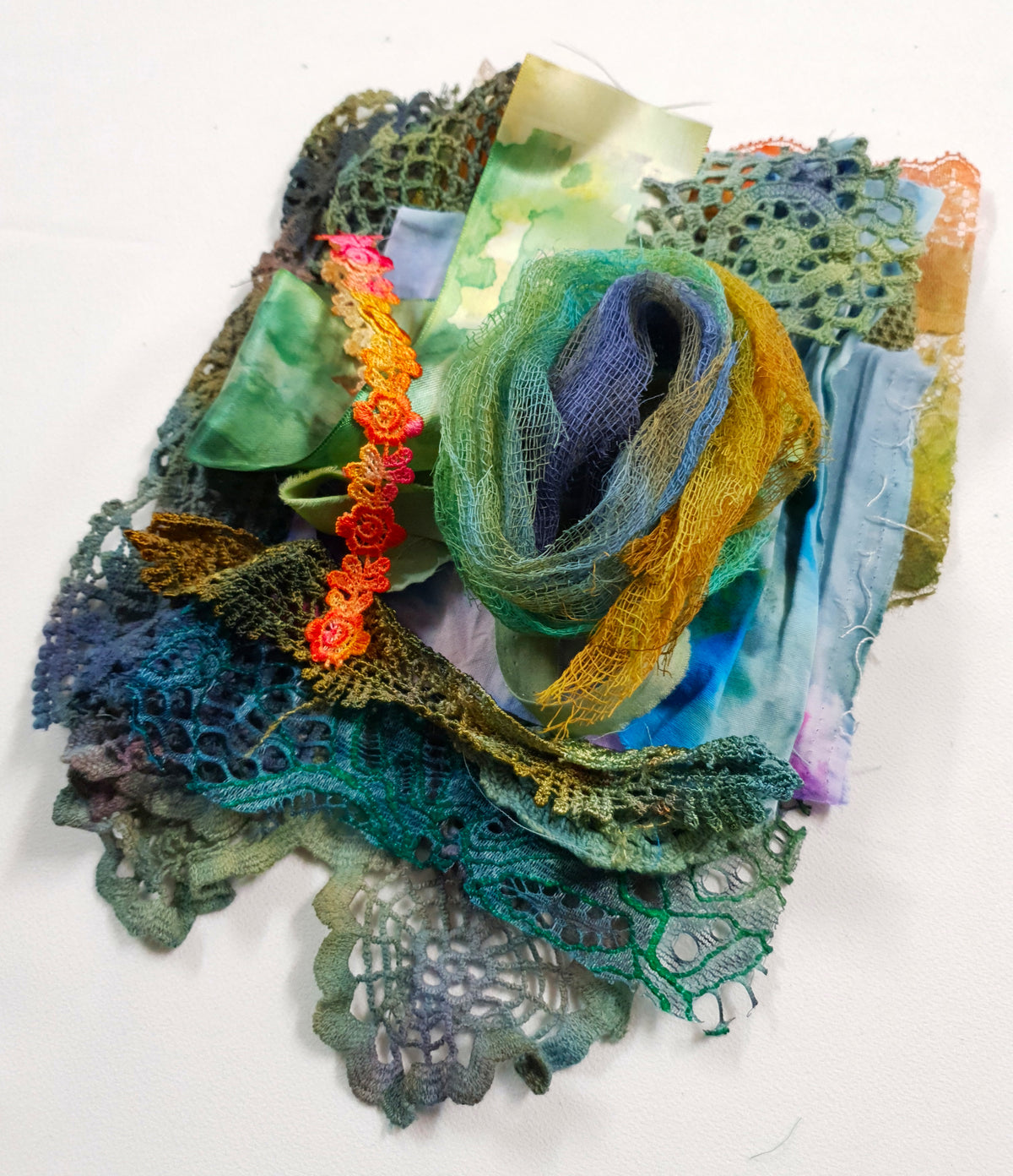 Hand Dyed Fabric & Scraps Collection - GH - Picked at Random