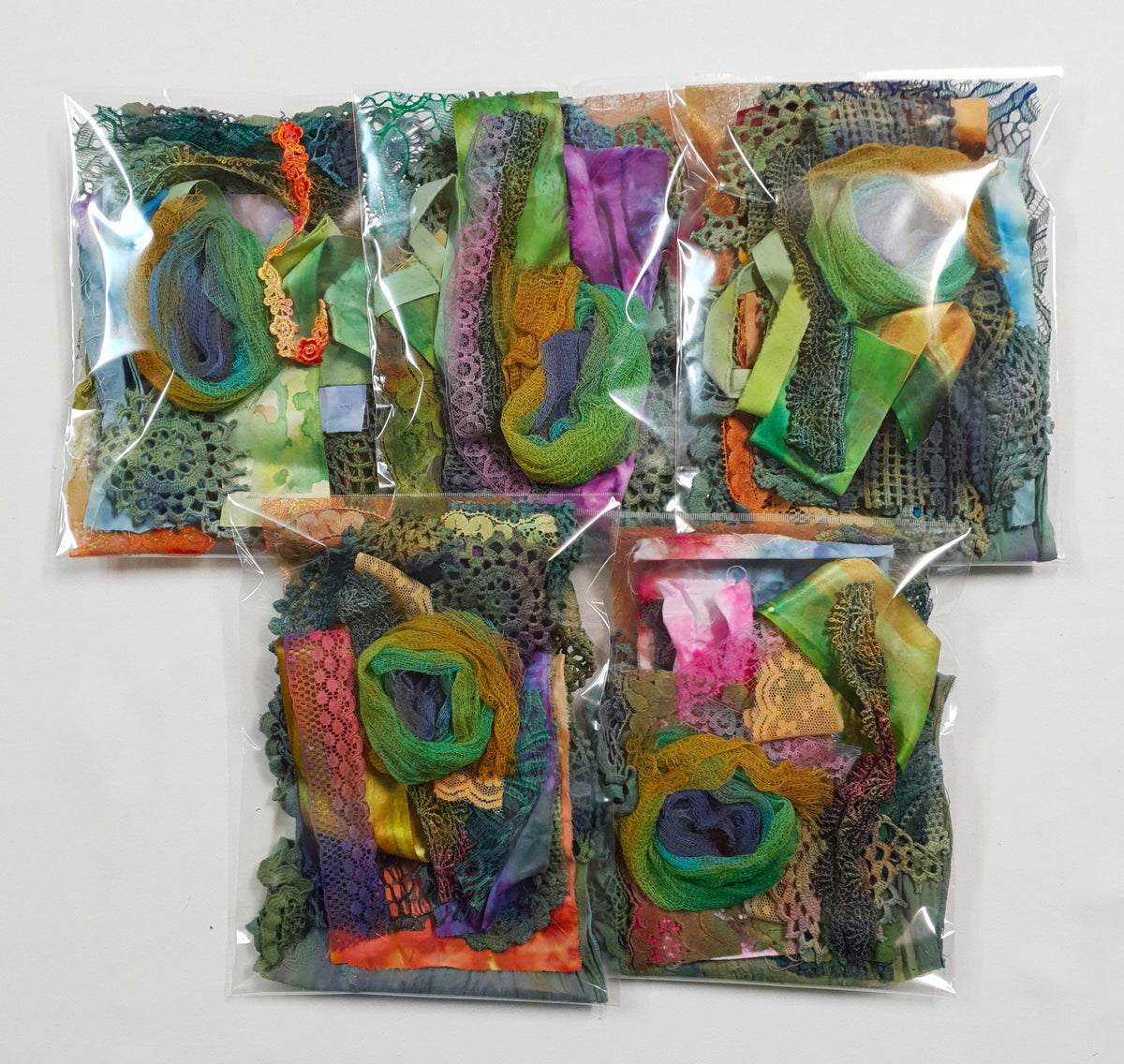Hand Dyed Fabric & Scraps Collection - GH - Picked at Random