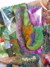 Hand Dyed Fabric & Scraps Collection - GH - Picked at Random