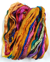 Reclaimed Sari Ribbon Hank - Unique - GJ