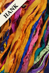 Reclaimed Sari Ribbon Hank - Unique - GJ