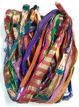 Reclaimed Sari Ribbon Hank - Unique - GK