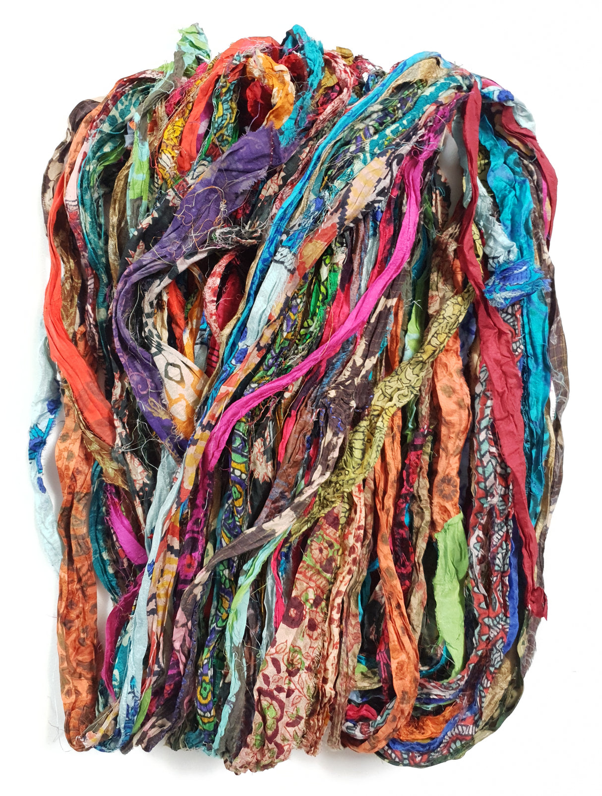 Reclaimed Sari Ribbon Hank - Unique - GL