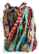 Reclaimed Sari Ribbon Hank - Unique - GP