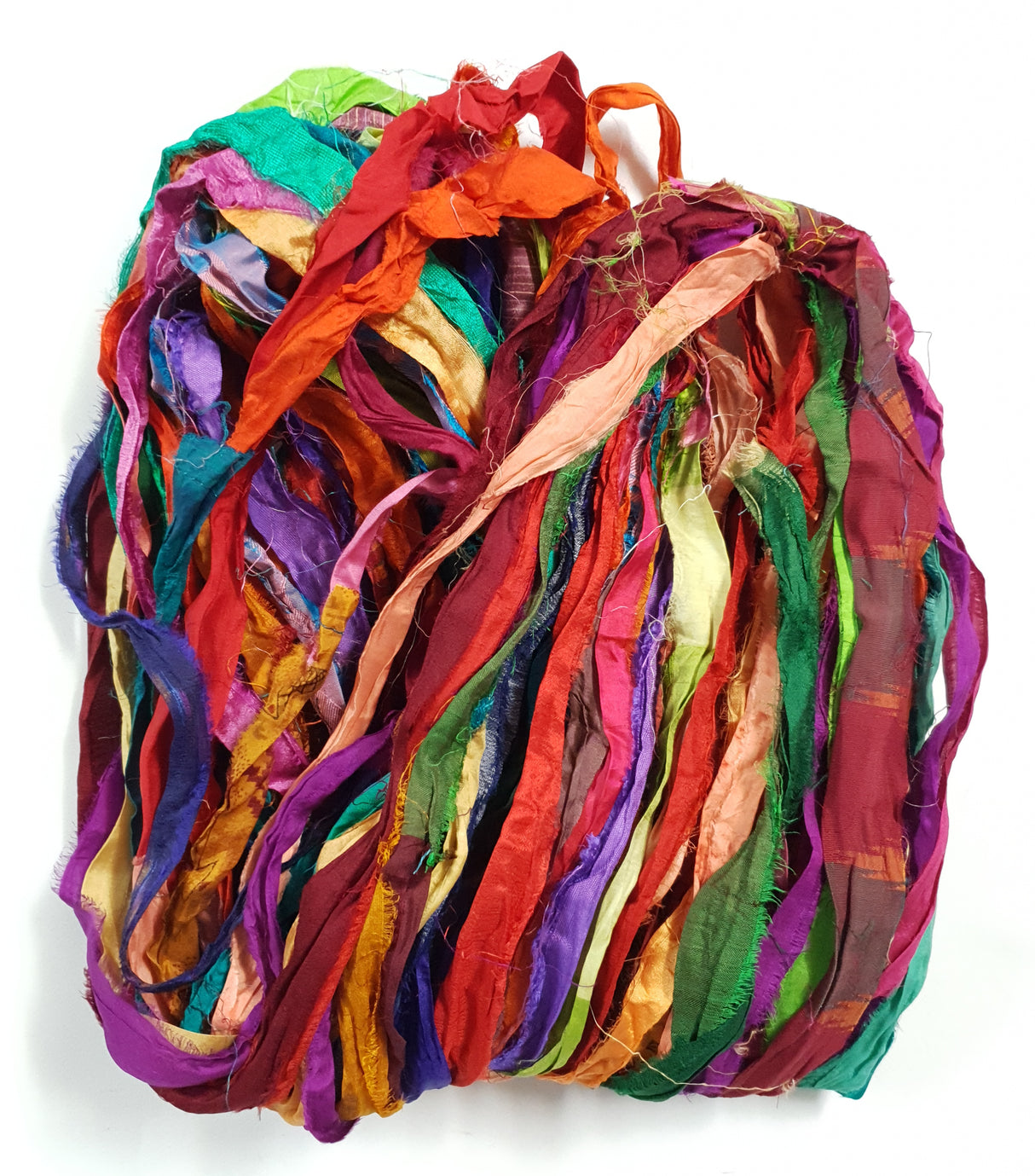 Reclaimed Sari Ribbon Hank - Unique - GQ