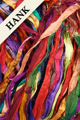 Reclaimed Sari Ribbon Hank - Unique - GQ