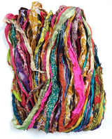 Reclaimed Sari Ribbon Hank - Unique - GR