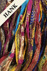 Reclaimed Sari Ribbon Hank - Unique - GS
