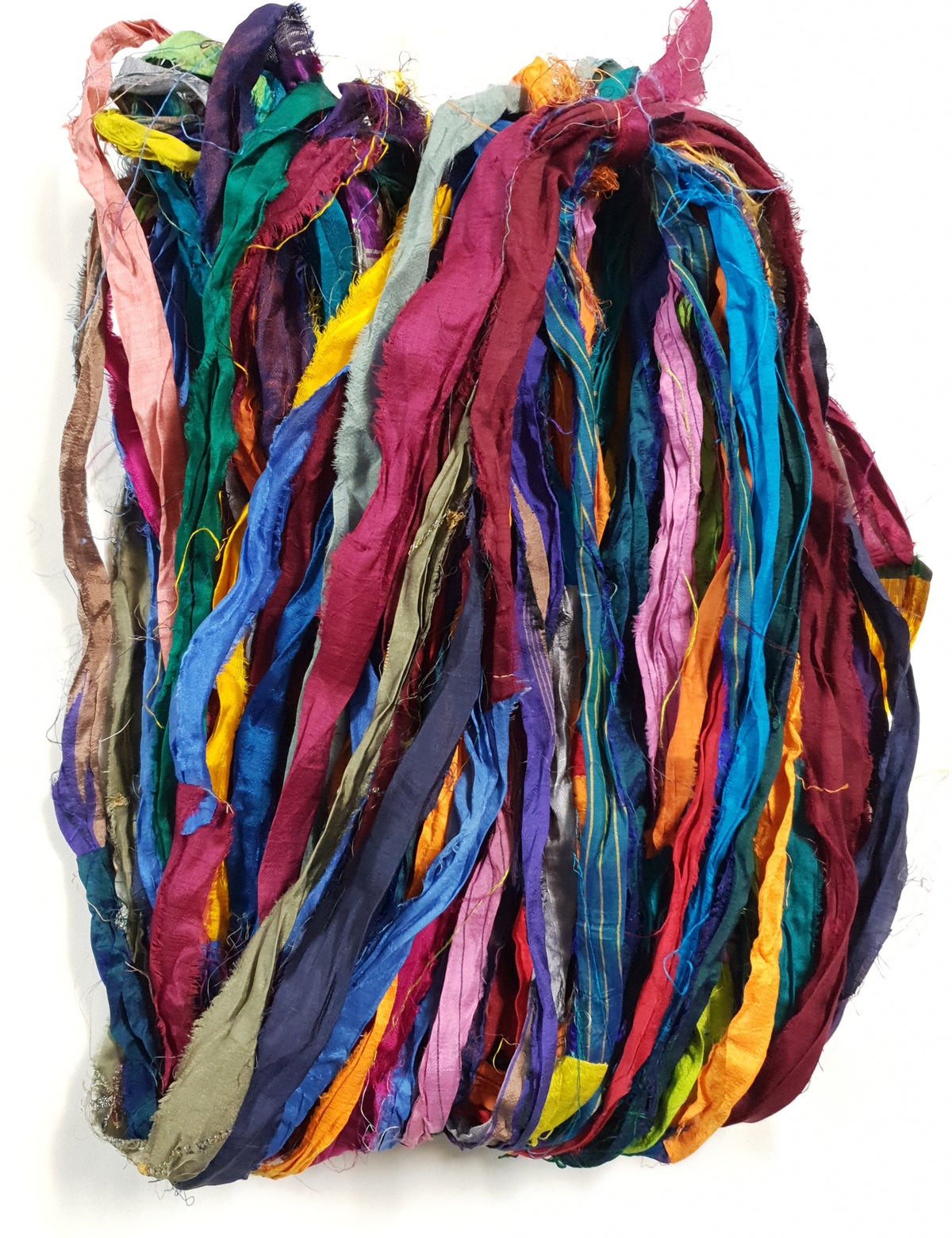Reclaimed Sari Ribbon Hank - Unique - GS