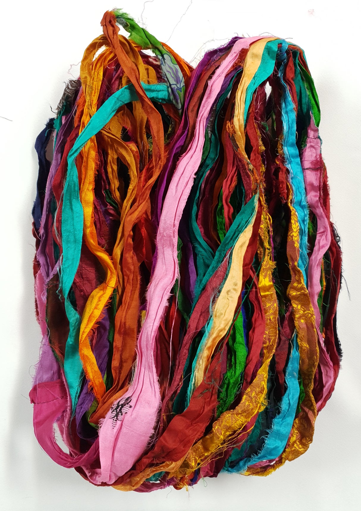 Reclaimed Sari Ribbon Hank - Unique - GT