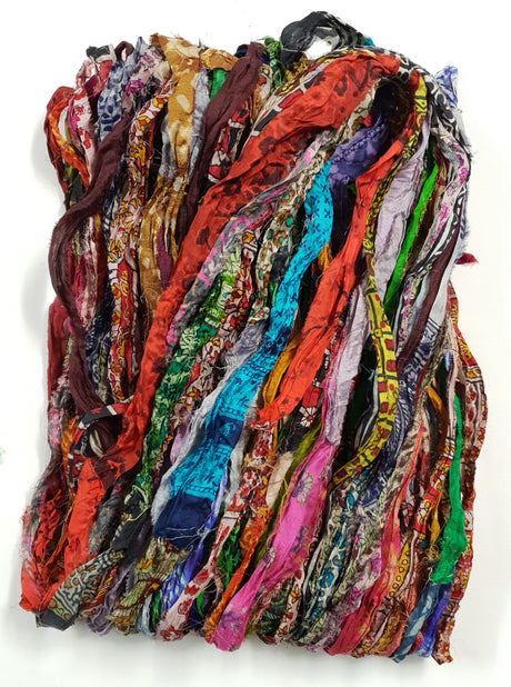 Reclaimed Sari Ribbon Hank - Unique - GT