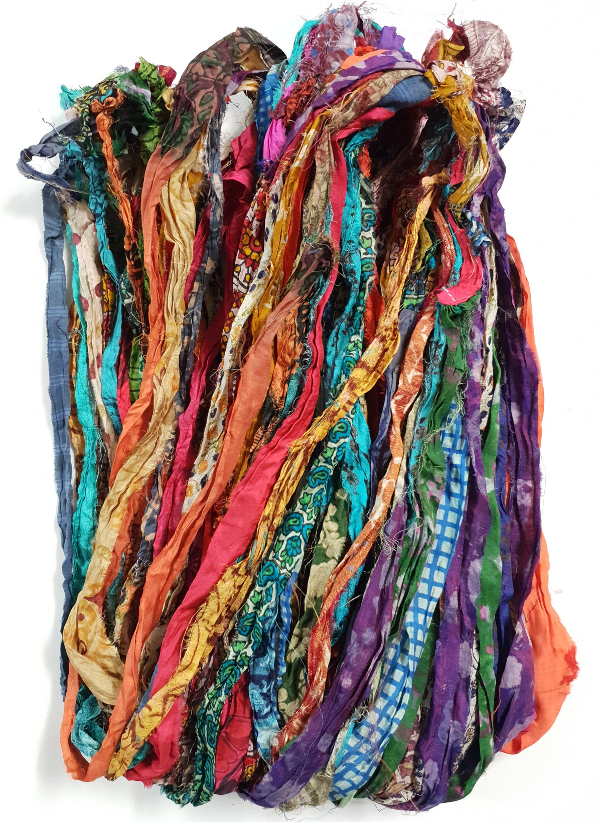 Reclaimed Sari Ribbon Hank - Unique - GV