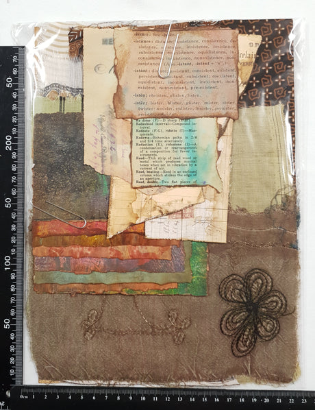 Motherloads Grungy Paper and Fabric Pack - GX