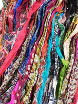 Reclaimed Sari Ribbon Hank - Unique - GY