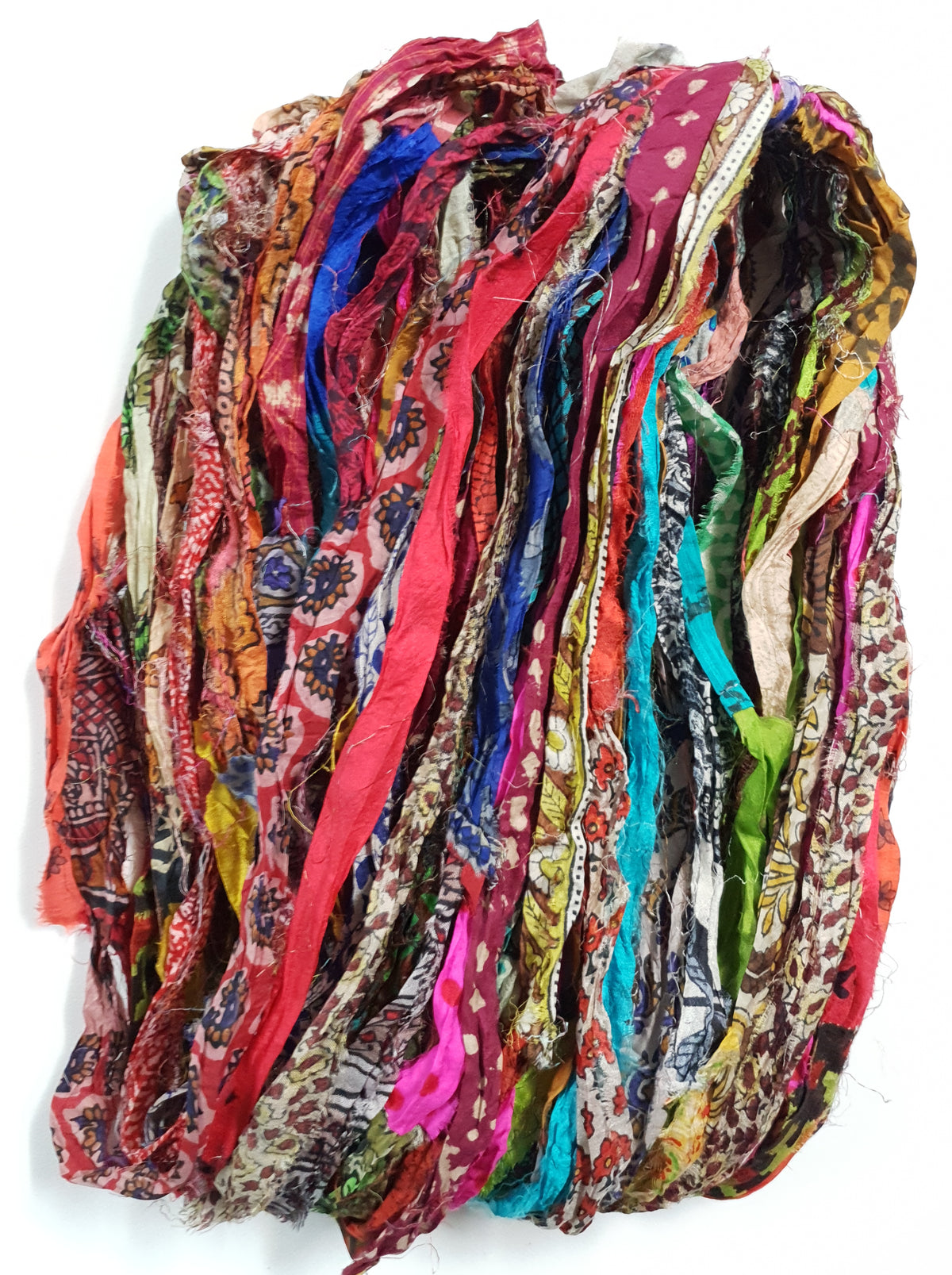 Reclaimed Sari Ribbon Hank - Unique - GY