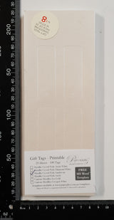 Gift Tags - Set of 100 - Sandstone