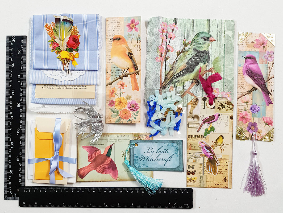 Motherloads Birds & Blooms - Handmade Journal & Ephemera Collection - HI