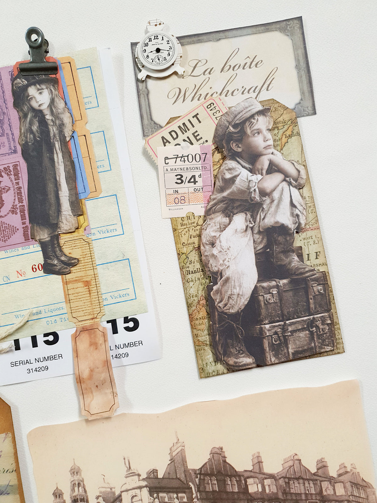 Motherloads Vintage Memories – Ephemera & Embellishment Collection - HH
