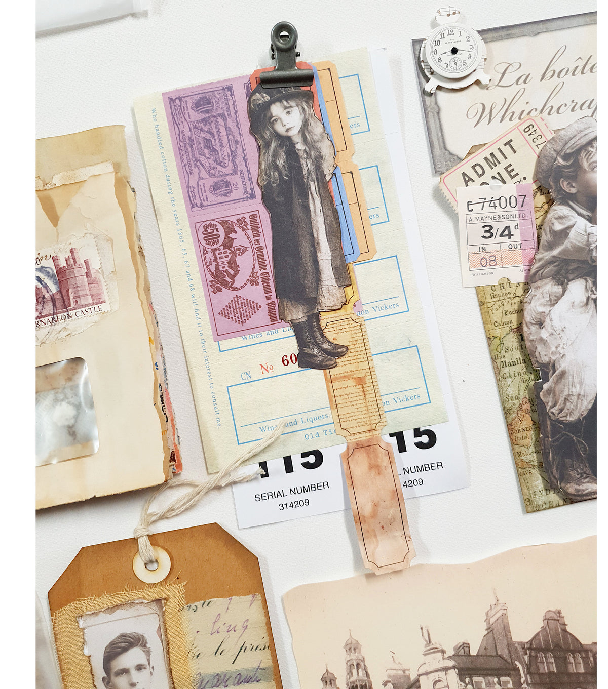 Motherloads Vintage Memories – Ephemera & Embellishment Collection - HH