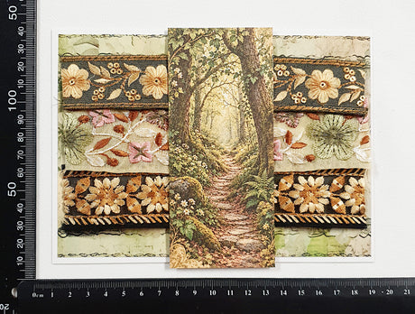 Assorted Embroidered Trim Pack - HJ