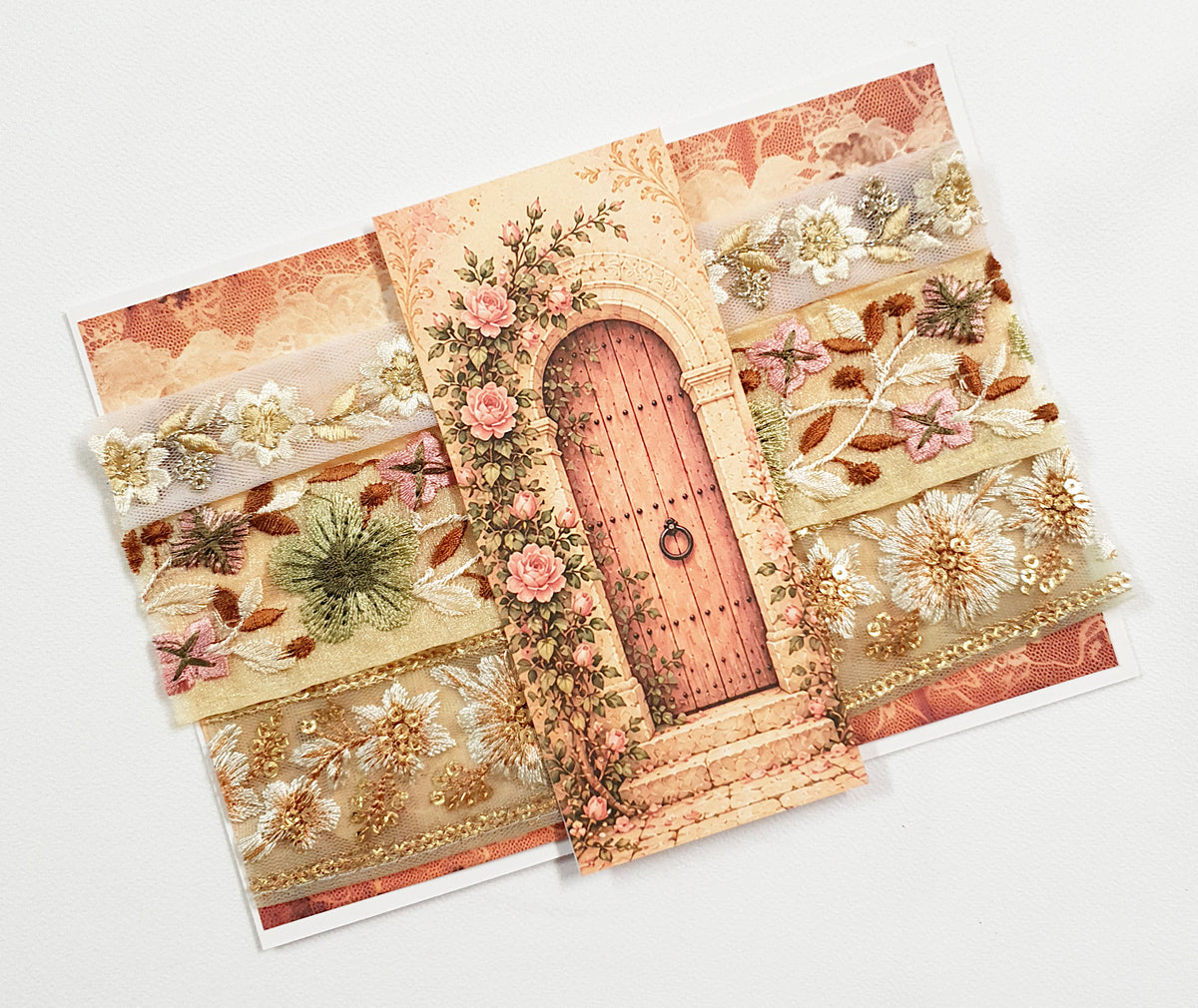 Assorted Embroidered Trim Pack - HT