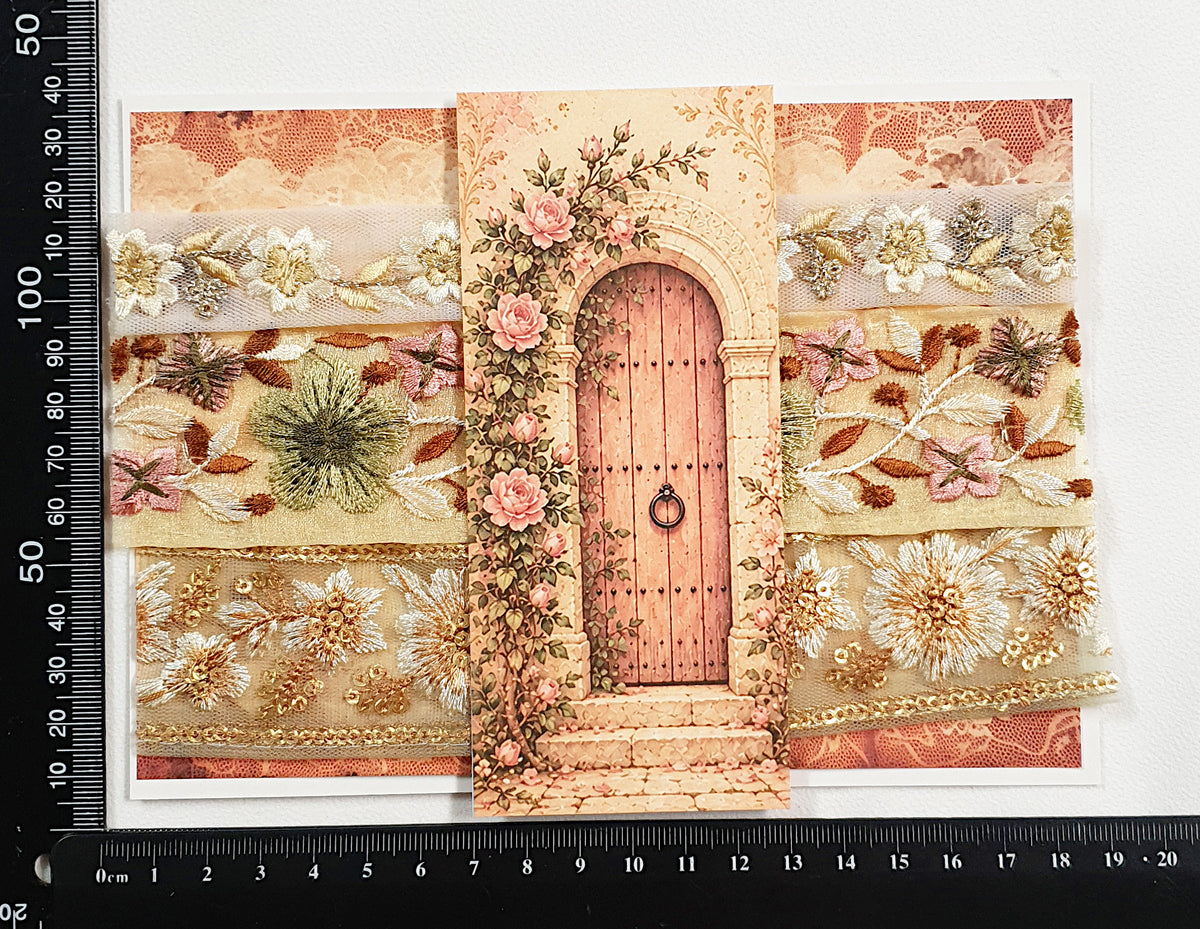 Assorted Embroidered Trim Pack - HT
