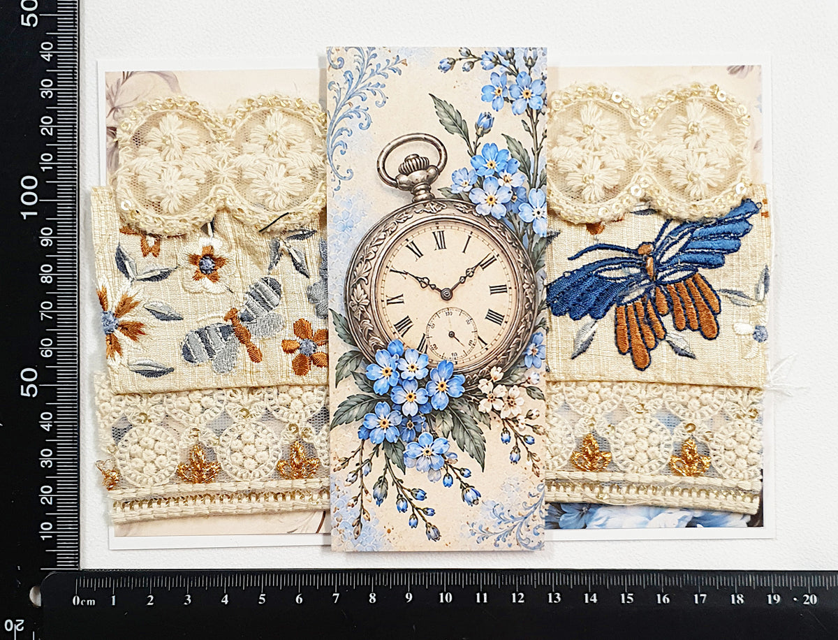 Assorted Embroidered Trim Pack - HV