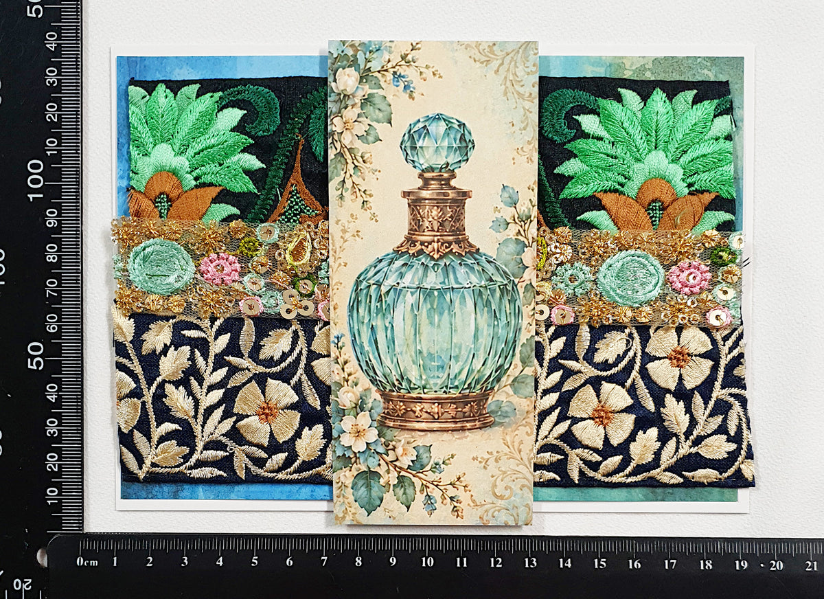 Assorted Embroidered Trim Pack - HY