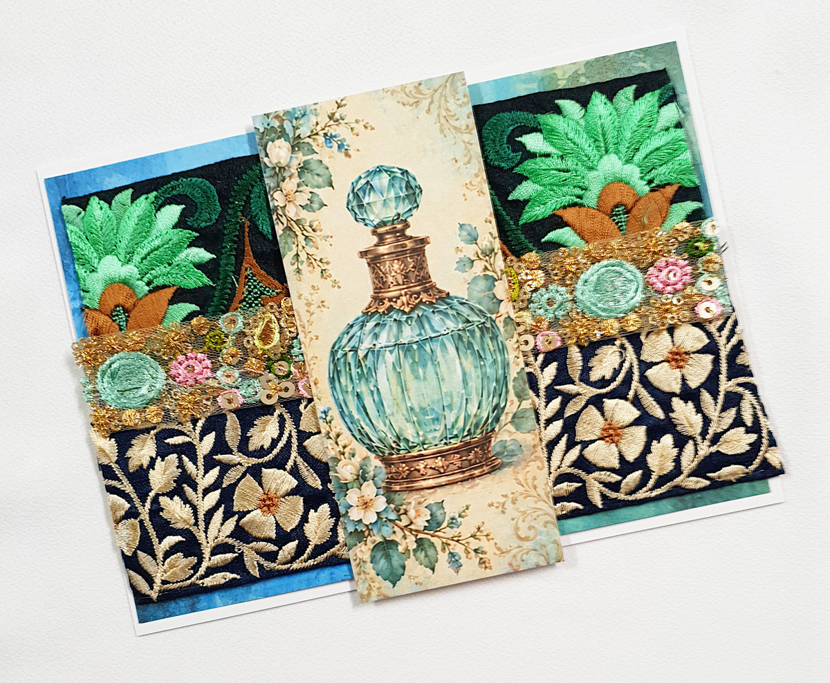 Assorted Embroidered Trim Pack - HY