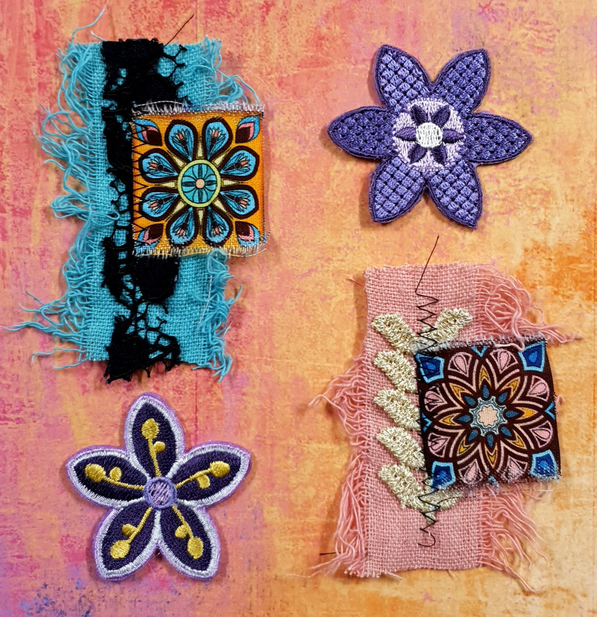 Clusters & Flowers Embellishment Pack - HZ