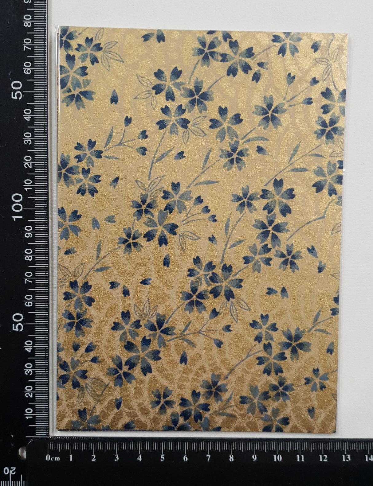 Hand Dyed Japanese Washi Papers - Set of 5 - Picked at Random