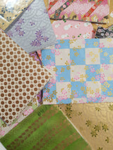 Hand Dyed Japanese Washi Papers - Set of 5 - Picked at Random