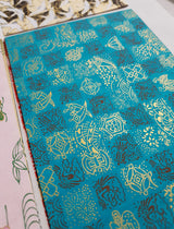 Hand Dyed Japanese Washi Papers - Set of 5 - Picked at Random