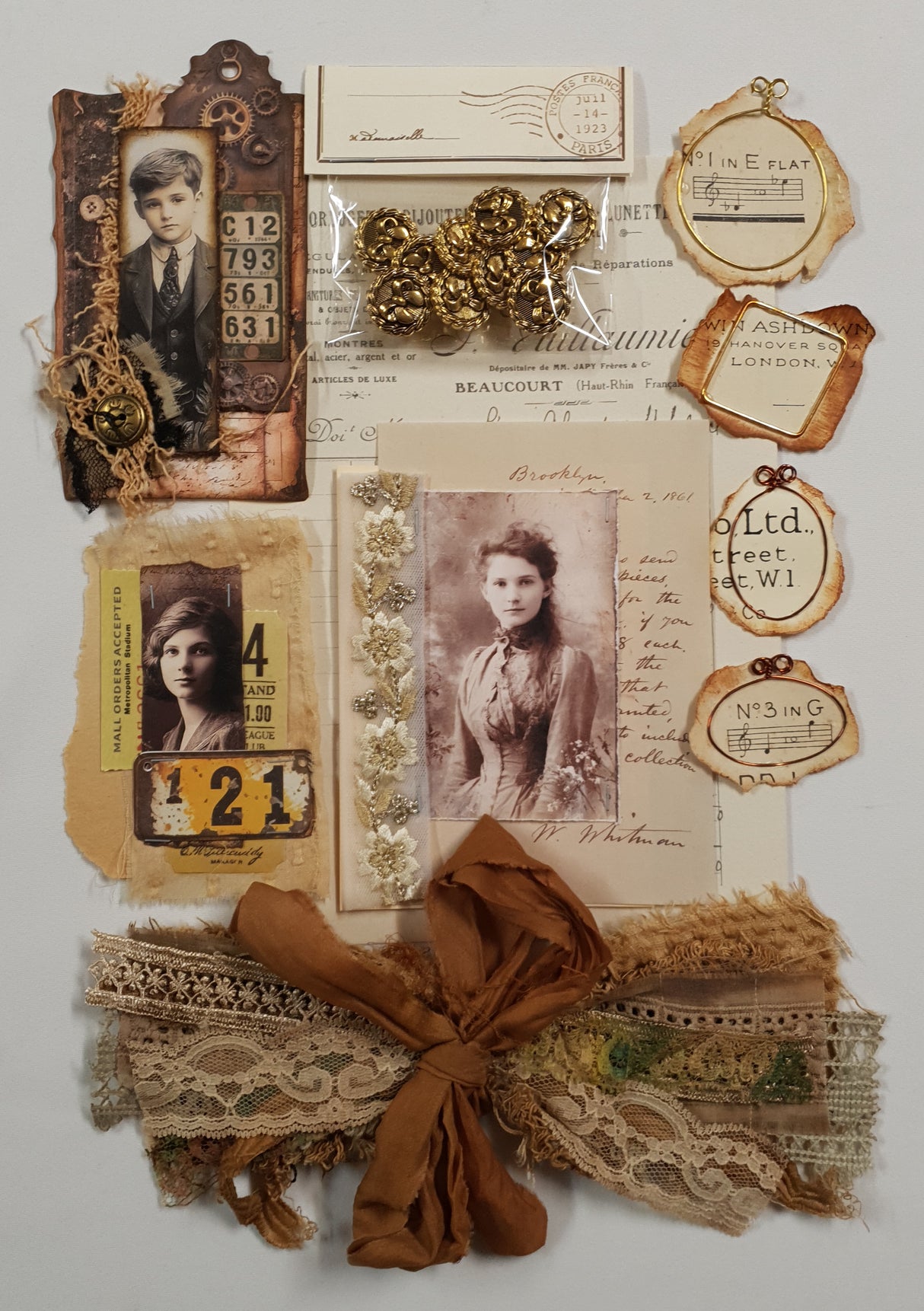 Motherloads Collection of Handmade Goodies & Ephemera - ET