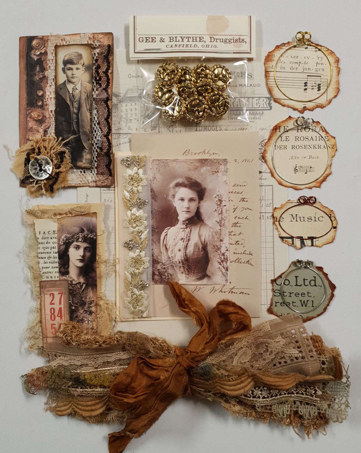 Motherloads Collection of Handmade Goodies & Ephemera - EW