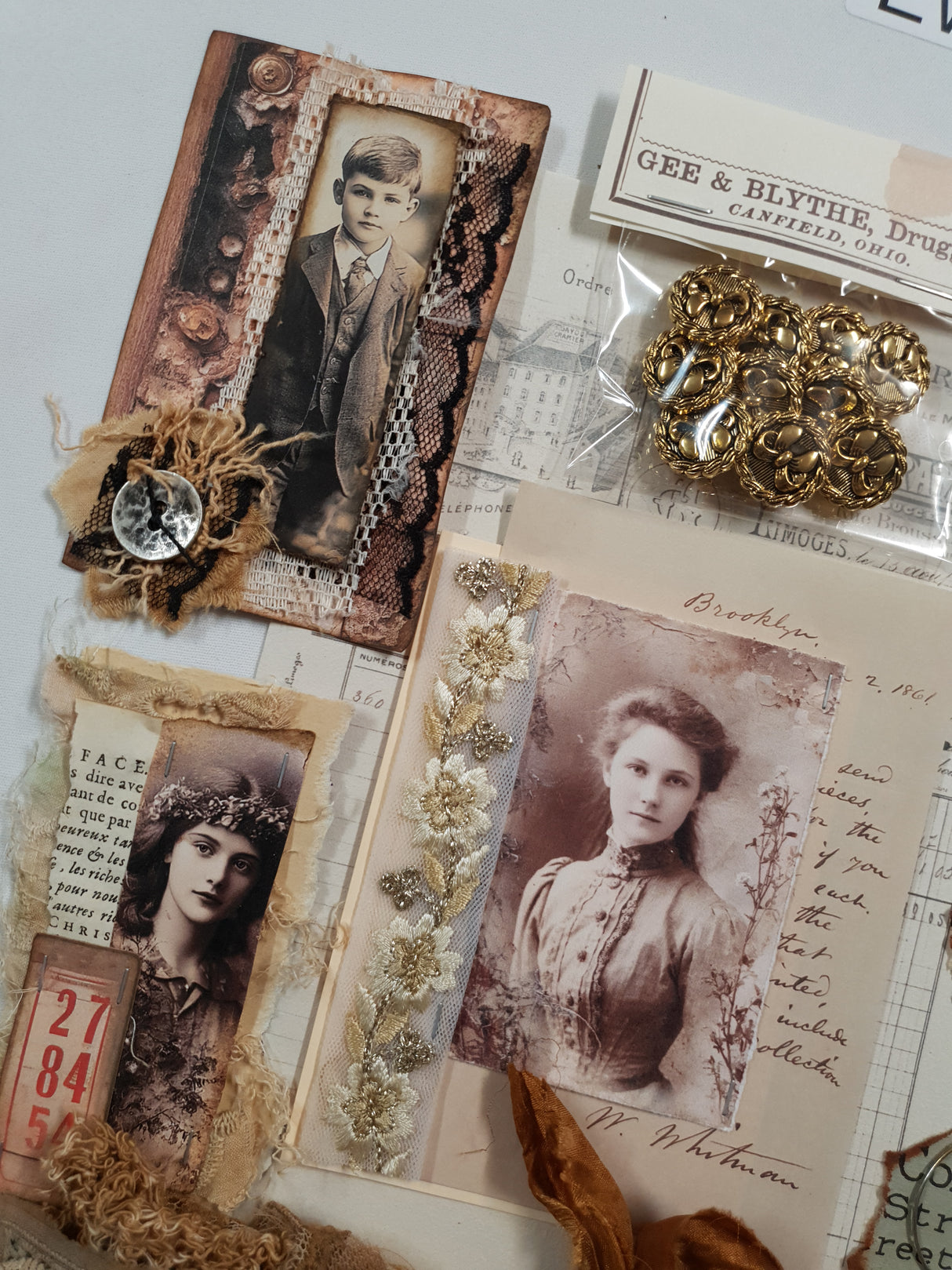 Motherloads Collection of Handmade Goodies & Ephemera - EW