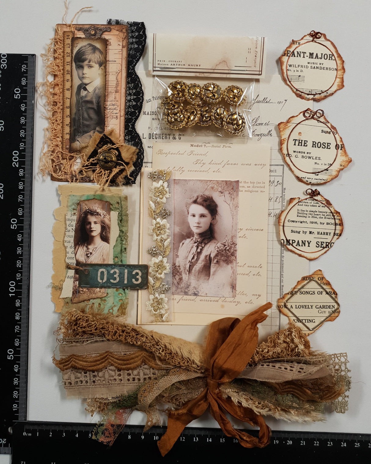 Motherloads Collection of Handmade Goodies & Ephemera - EY