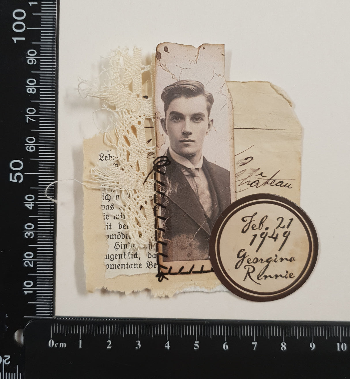 Handmade Embellishment - XZ - Picked at Random